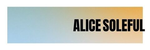 Header of alice.soleful