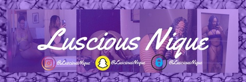 Header of lusciousnique